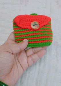 🧶✨ Handmade Crochet Pouches – New