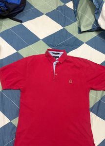 Tommy Hilfiger Red Polo Shirt