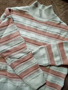 High Neck Shimmery Top