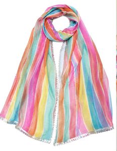 Vibrant Striped Dupatta