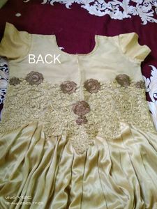 Gold Embellished Dress