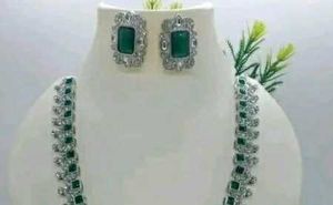 Dark Green trending jewelery Set best gift Beloved