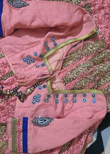 Stunning Pink Embroidered Lehenga Choli