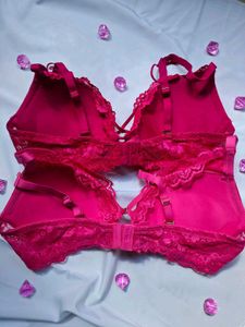 duo Lace Padded Bra Set