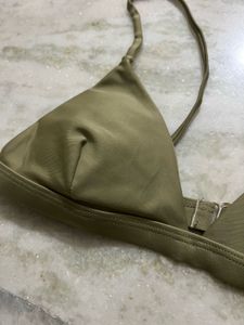 Green Bikini Top