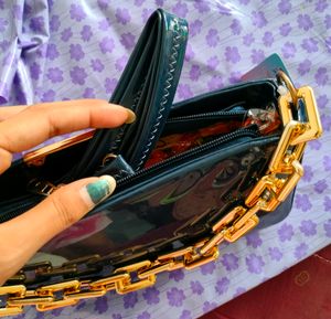 Navy blue Party Bag