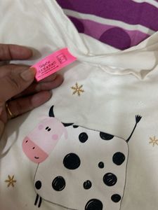 Cute Cow Print Tee