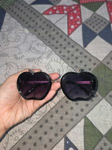 funky cool Cute Apple Shaped Sunglasses