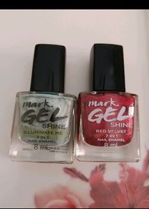Avon Gel Big Nail Paints Combo(Set Of 2)