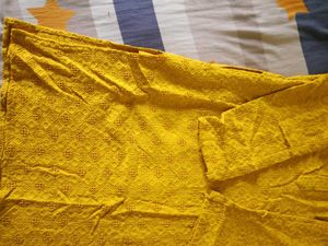 Yellow Chikankari Kurta