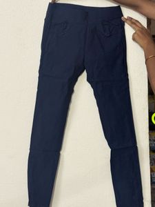 Navy Blue Comfortable Pants