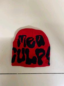Vibrant Knit MEA CULPA Beanies