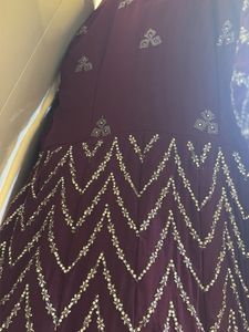 Exquisite Embroidered Ethnic Gown