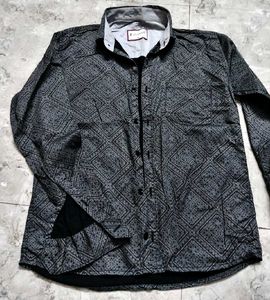 Men's Printed Long Sleeve Shirt