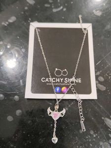 Angel Heart Pendant Necklace