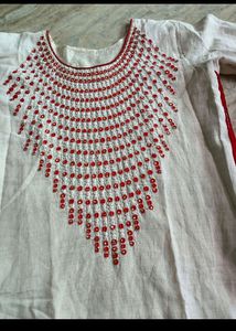 Off White Kurti