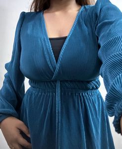 zara blue dress