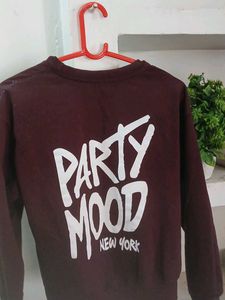 3 pieces trendy wollen top floral party mood full