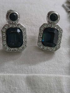 Blue crystal SS Jewelry Set
