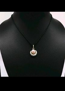 92.5 silver pearl pandent (चंद्रमा)
