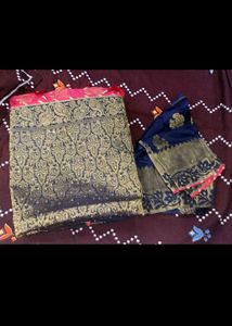 Beautiful Silk Saree with Blouse