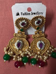 Elegant Gold Plated Earrings