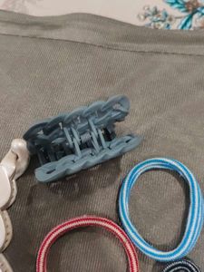 Assorted Hair Clips &amp; Ties Set