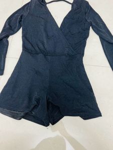 Chic Black Romper