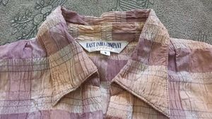 Pink &amp; Purple Checkered Tunic Top