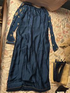 kurta set with dupata and margin