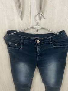 Dark Blue Denim Jeans