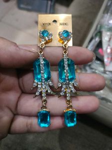 Elegant Crystal Dangle Earrings
