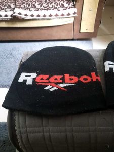 Reebok Black Beanie 3 pcs
