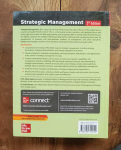 Strategic Management 5th Edition Book