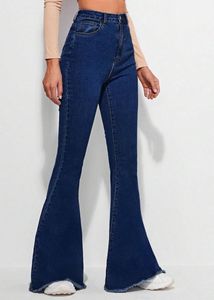 navy blue bootcut jeans