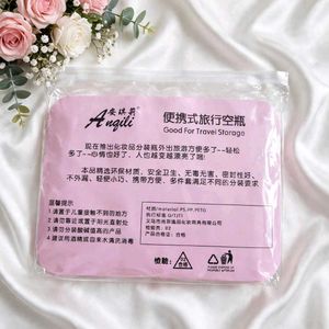 Pink Travel Toiletry Bottles Set
