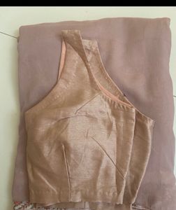 Saree Mauve Color