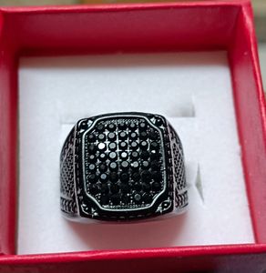 Mens Stylish Black Ring