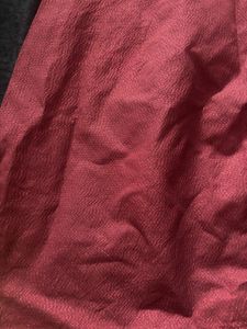 Maroon Strapless Dress with Tie