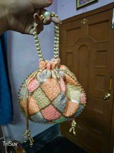 Boho Beaded Potli Bag 💰💕