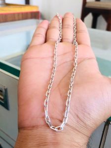 Chain Pure 925 Silver (wt:9.750g)