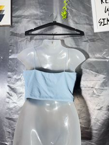 Light Blue Spaghetti Strap Top