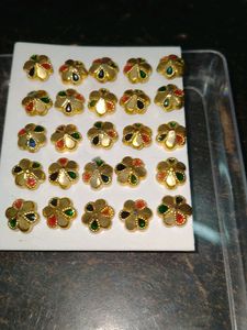 Gold Plated Nose Pins Medium