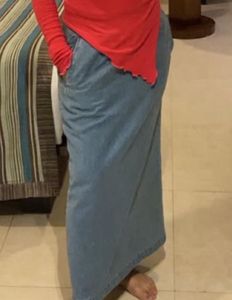 Denim Midi/Full Skirt