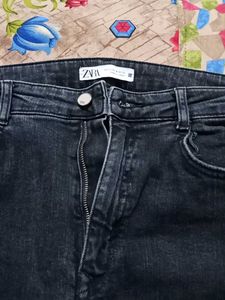 Zara - Dark Wash Flare Jeans