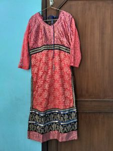 🩷 Pink Colour Beautiful Kurti