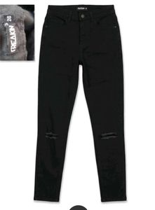 Black Ripped Skinny Jeans