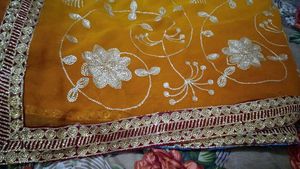 Beautifully Embroidered Saree