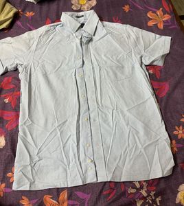 UNISEX Casual Checked Short Sleeve Shirt