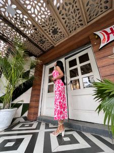 Elegant Floral Maxi Dress